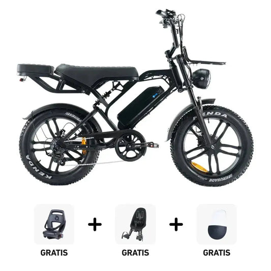 V20Pro 9.0 500 WATT + Achterzitje + Voetsteuntjes + Alarm