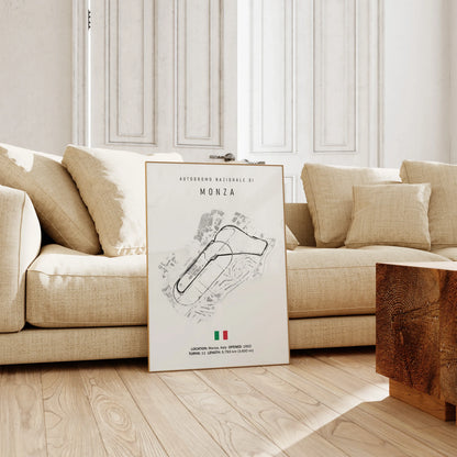 Formel 1 Rennstrecken Poster 2026 · Geschenkidee · Monaco Spa · Deko Print ohne Rahmen
